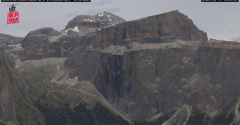 Webcam Campitello-Mazzin-Col Rodella  - Canazei - Marmolada