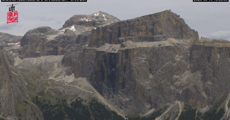 Webcam Campitello-Mazzin-Col Rodella  - Canazei - Marmolada