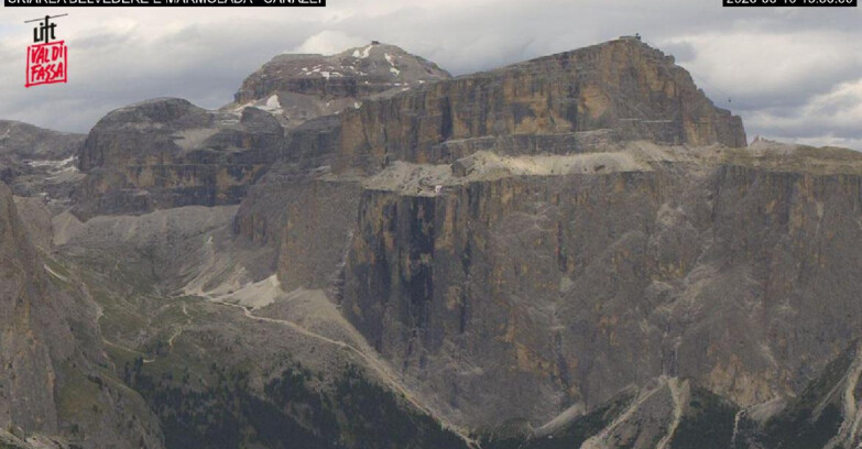 Webcam Campitello-Mazzin-Col Rodella  - Canazei - Marmolada