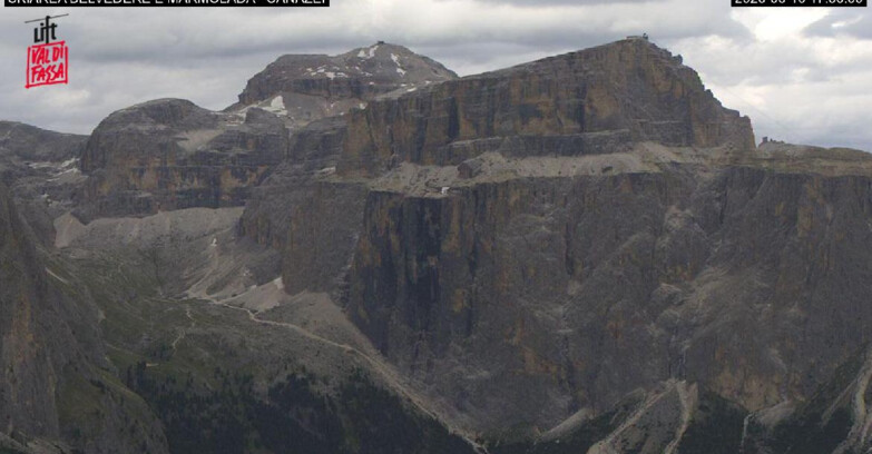 Webcam Campitello-Mazzin-Col Rodella  - Canazei - Marmolada