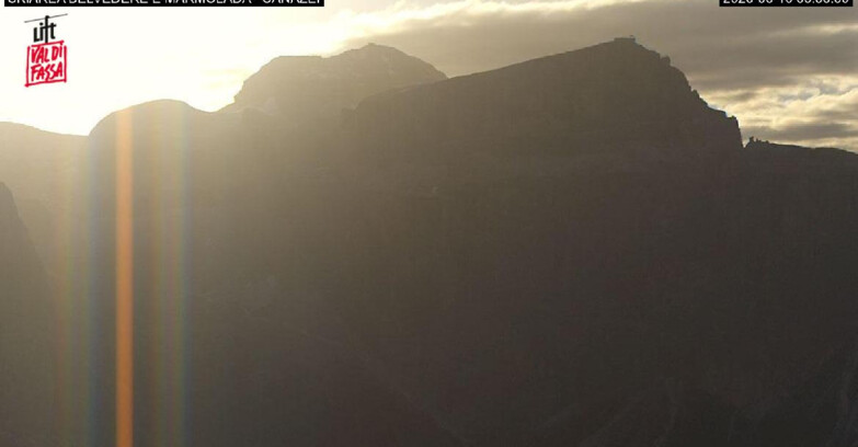 Webcam Campitello-Mazzin-Col Rodella - Canazei - Marmolada