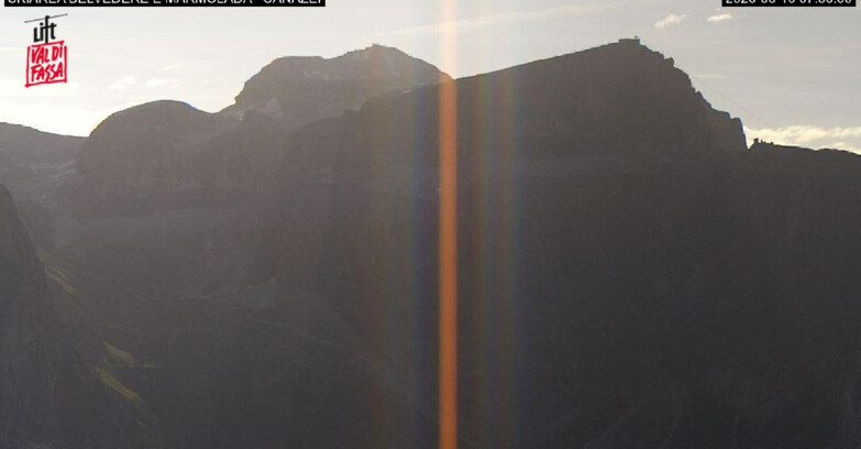 Webcam Campitello-Mazzin-Col Rodella - Canazei - Marmolada