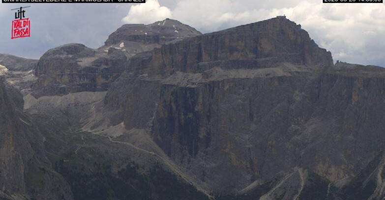 Webcam Campitello-Mazzin-Col Rodella  - Canazei - Marmolada