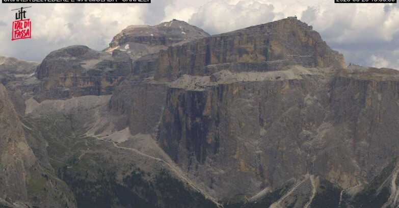 Webcam Campitello-Mazzin-Col Rodella - Canazei - Marmolada