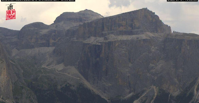 Webcam Campitello-Mazzin-Col Rodella  - Canazei - Marmolada