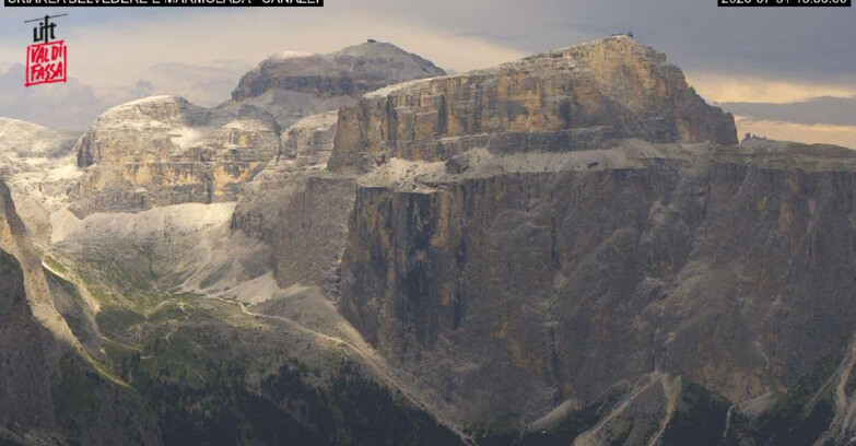 Webcam Campitello-Mazzin-Col Rodella  - Canazei - Marmolada