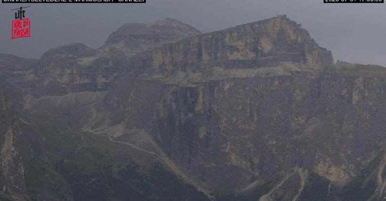 Webcam Campitello-Mazzin-Col Rodella  - Canazei - Marmolada