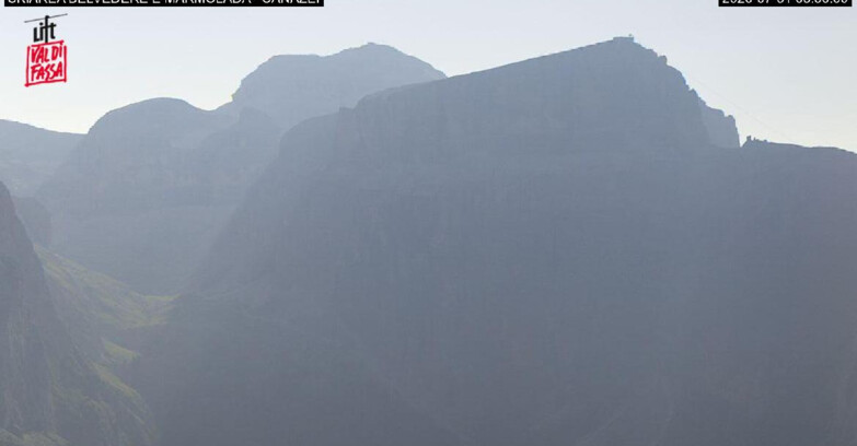Webcam Campitello-Mazzin-Col Rodella - Canazei - Marmolada