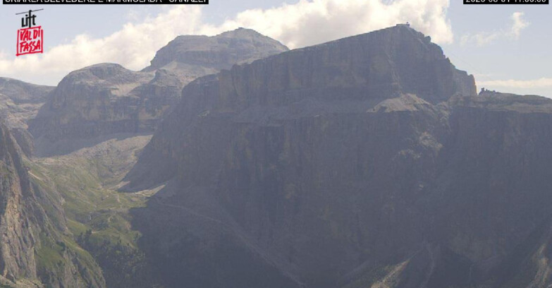 Webcam Campitello-Mazzin-Col Rodella - Canazei - Marmolada