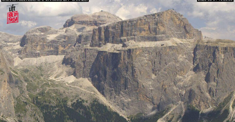 Webcam Campitello-Mazzin-Col Rodella - Canazei - Marmolada