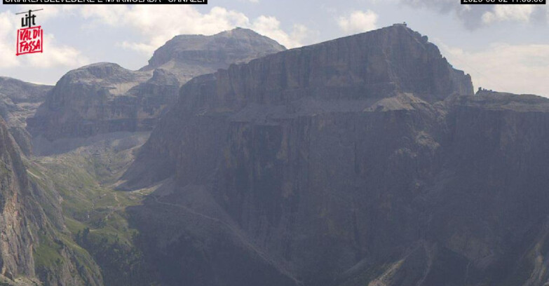 Webcam Campitello-Mazzin-Col Rodella - Canazei - Marmolada
