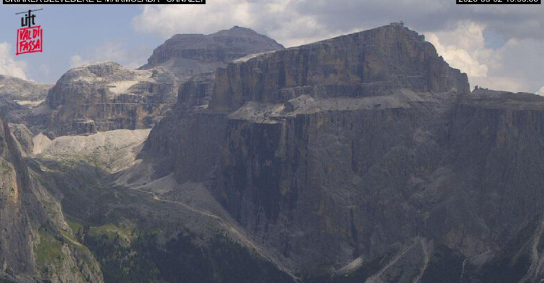 Webcam Campitello-Mazzin-Col Rodella - Canazei - Marmolada