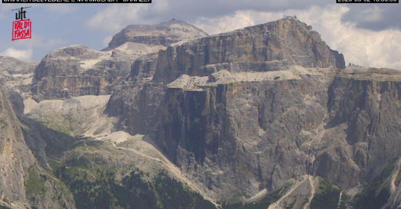 Webcam Campitello-Mazzin-Col Rodella - Canazei - Marmolada