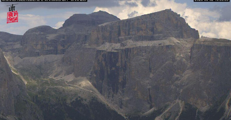 Webcam Campitello-Mazzin-Col Rodella - Canazei - Marmolada
