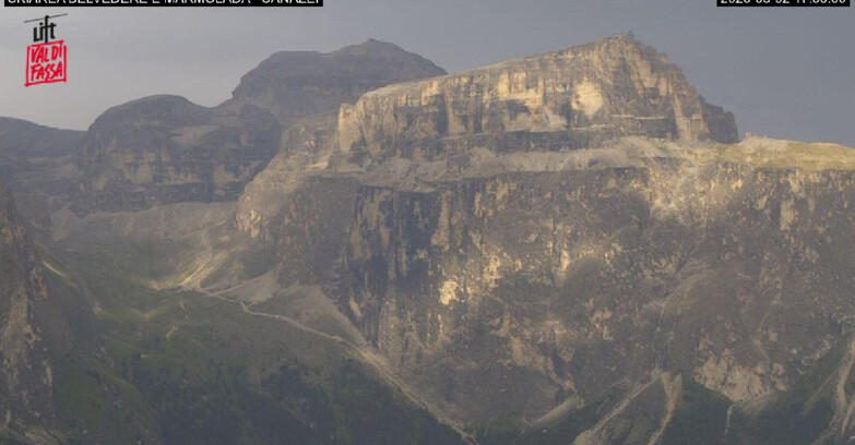 Webcam Campitello-Mazzin-Col Rodella - Canazei - Marmolada