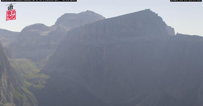 Webcam Campitello-Mazzin-Col Rodella - Canazei - Marmolada
