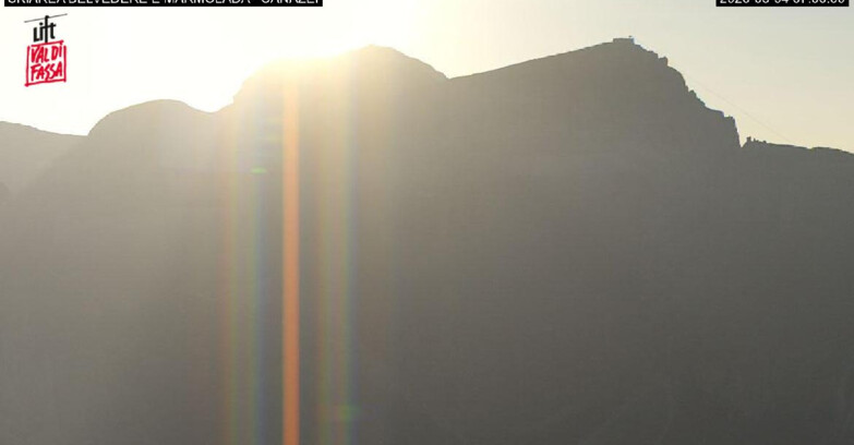 Webcam Campitello-Mazzin-Col Rodella - Canazei - Marmolada