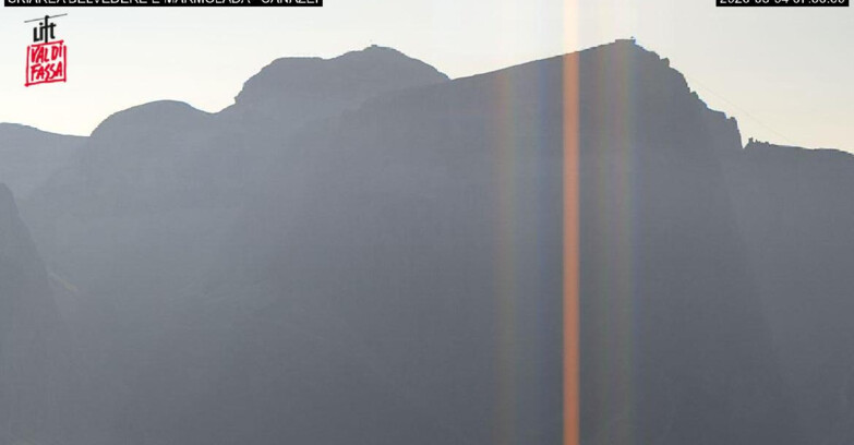 Webcam Campitello-Mazzin-Col Rodella - Canazei - Marmolada