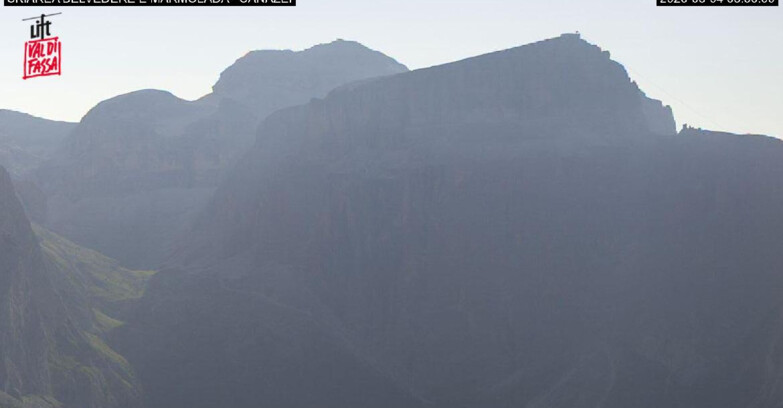 Webcam Campitello-Mazzin-Col Rodella - Canazei - Marmolada