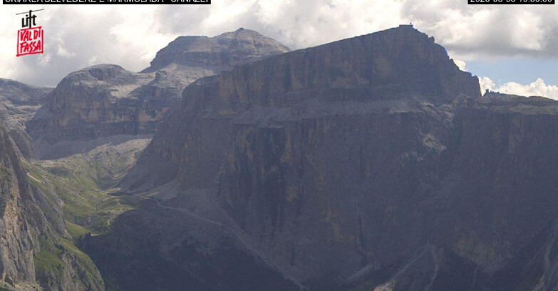 Webcam Campitello-Mazzin-Col Rodella  - Canazei - Marmolada
