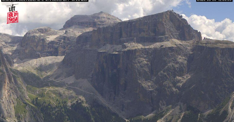 Webcam Campitello-Mazzin-Col Rodella  - Canazei - Marmolada