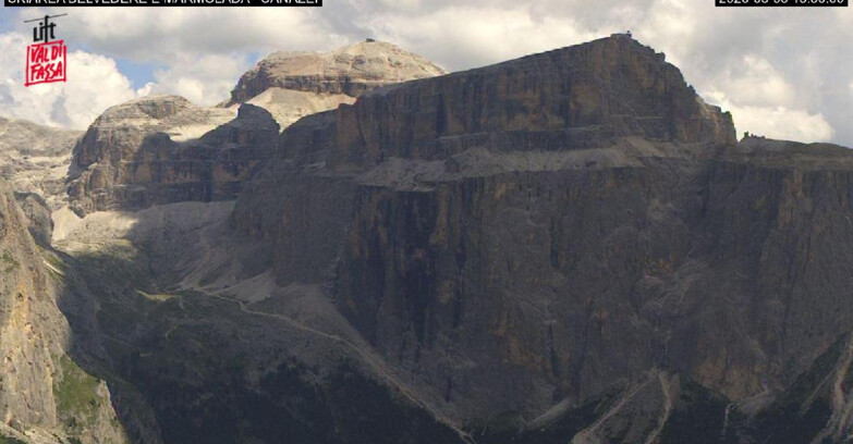 Webcam Campitello-Mazzin-Col Rodella  - Canazei - Marmolada