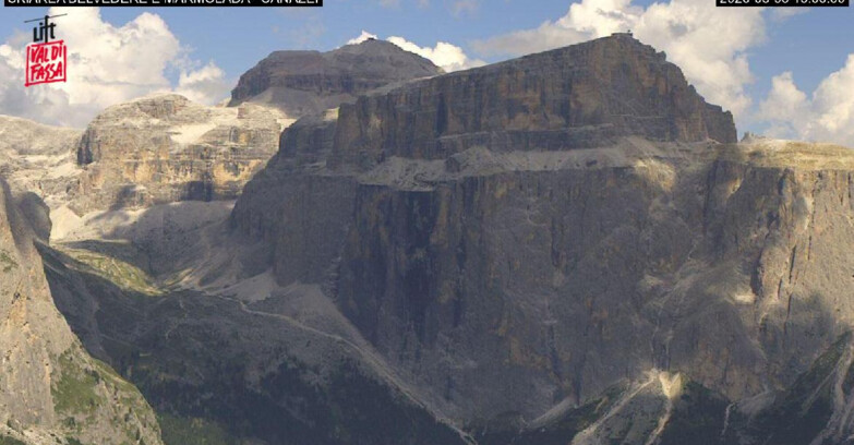 Webcam Campitello-Mazzin-Col Rodella  - Canazei - Marmolada