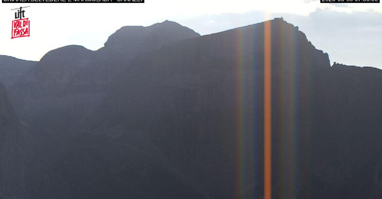 Webcam Campitello-Mazzin-Col Rodella  - Canazei - Marmolada
