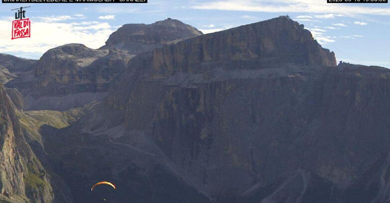 Webcam Campitello-Mazzin-Col Rodella  - Canazei - Marmolada