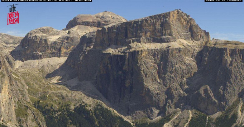Webcam Campitello-Mazzin-Col Rodella  - Canazei - Marmolada