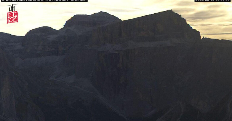 Webcam Campitello-Mazzin-Col Rodella  - Canazei - Marmolada