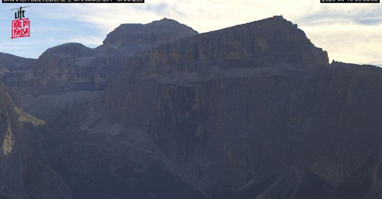 Webcam Campitello-Mazzin-Col Rodella  - Canazei - Marmolada