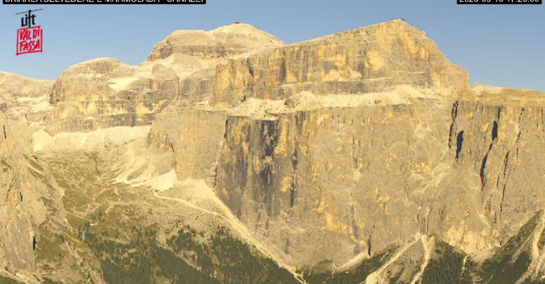 Webcam Campitello-Mazzin-Col Rodella  - Canazei - Marmolada