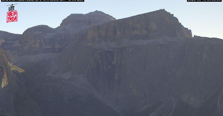 Webcam Campitello-Mazzin-Col Rodella  - Canazei - Marmolada
