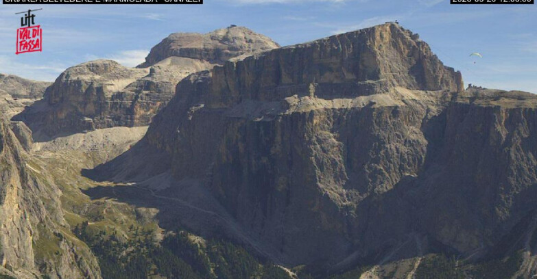 Webcam Campitello-Mazzin-Col Rodella - Canazei - Marmolada
