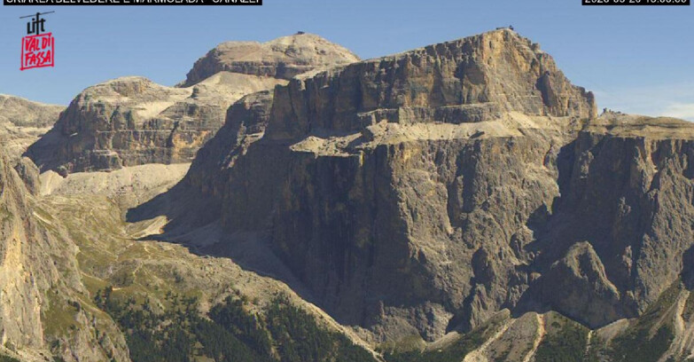 Webcam Campitello-Mazzin-Col Rodella - Canazei - Marmolada