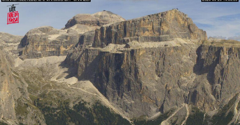 Webcam Campitello-Mazzin-Col Rodella - Canazei - Marmolada