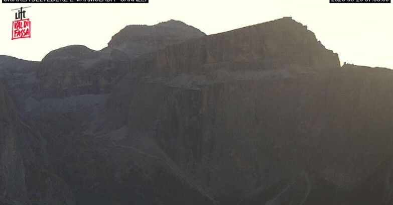 Webcam Campitello-Mazzin-Col Rodella - Canazei - Marmolada