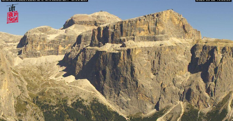 Webcam Campitello-Mazzin-Col Rodella - Canazei - Marmolada