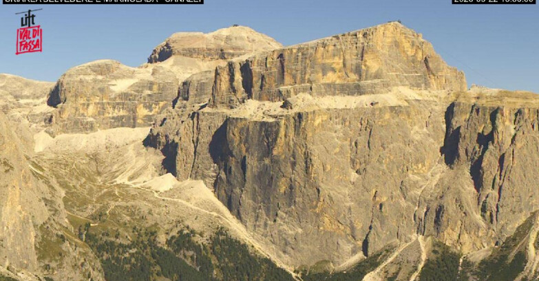 Webcam Campitello-Mazzin-Col Rodella - Canazei - Marmolada