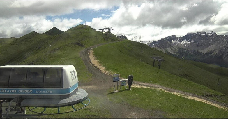 Webcam Поцца-ди-Фасса-Алок-Буффор  - Col de Valvacin - Stazione a Monte