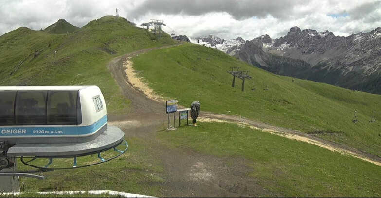 Webcam Поцца-ди-Фасса-Алок-Буффор  - Col de Valvacin - Stazione a Monte