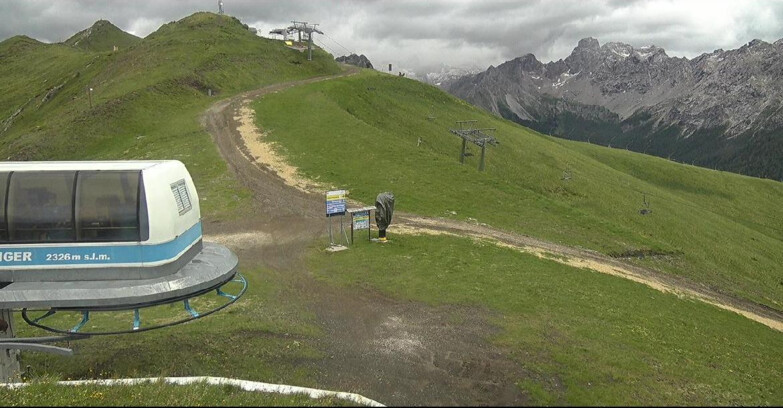 Webcam Поцца-ди-Фасса-Алок-Буффор  - Col de Valvacin - Stazione a Monte