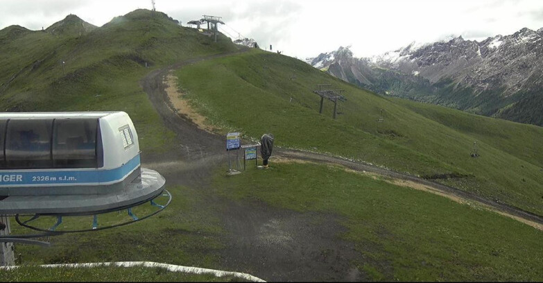 Webcam Поцца-ди-Фасса-Алок-Буффор  - Col de Valvacin - Stazione a Monte