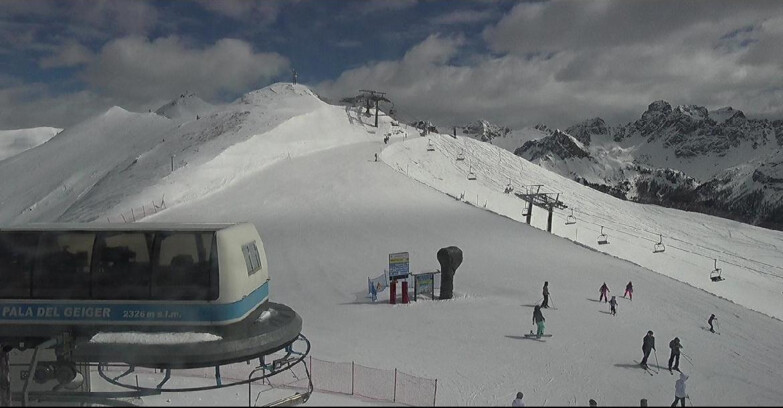 Webcam Pozza di Fassa-Aloch-Buffaure  - Col de Valvacin - Stazione a Monte