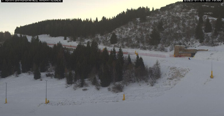 Webcam Monte Bondone - Bondone Diagonale Montesel