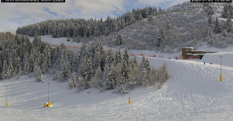 Webcam Monte Bondone - Bondone Diagonale Montesel