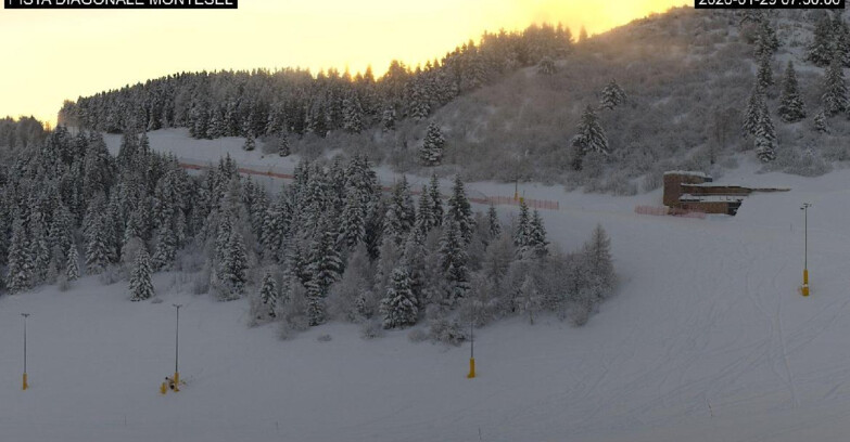 Webcam Monte Bondone - Bondone Diagonale Montesel