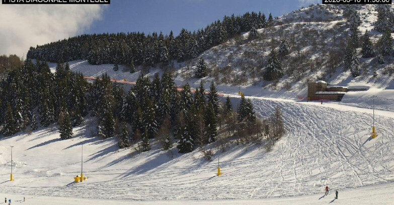 Webcam Monte Bondone - Bondone Diagonale Montesel