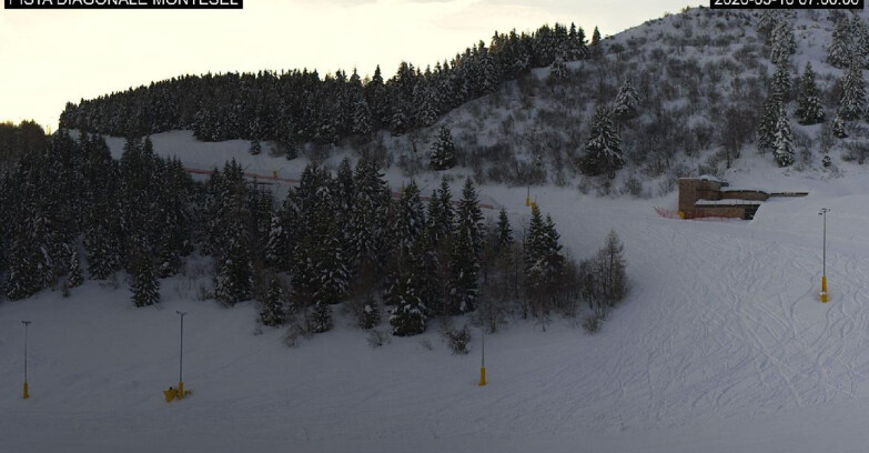 Webcam Monte Bondone - Bondone Diagonale Montesel